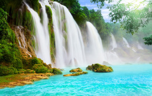 Detian waterfall